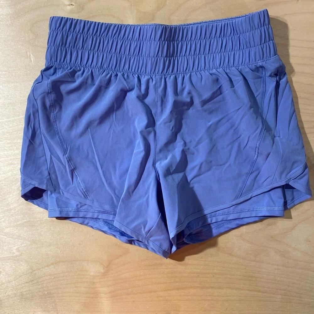Avia Women's Athletic Shorts in Blue Medium (8-10) (PQ)